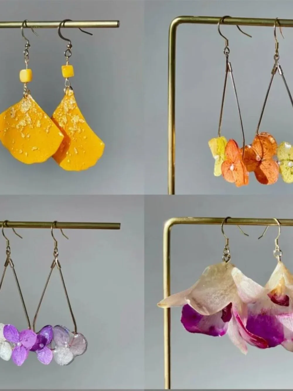 80Pcs Pressed Flowers, Dried Flowers Natural Pressed Flowers Bulk for Resin Mold